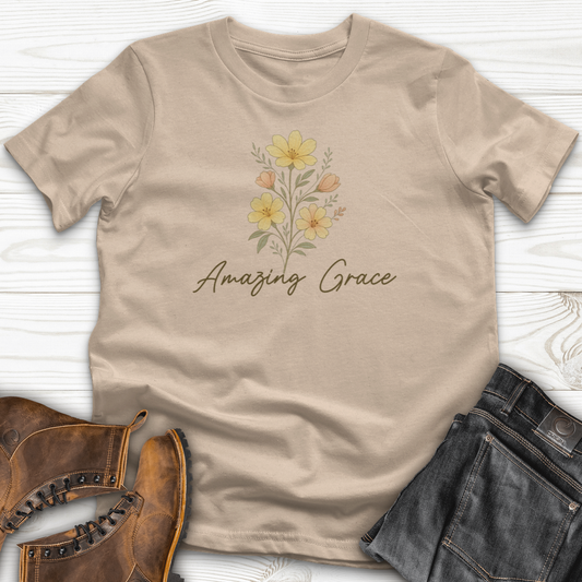 Amazing Grace Flowers T-Shirt