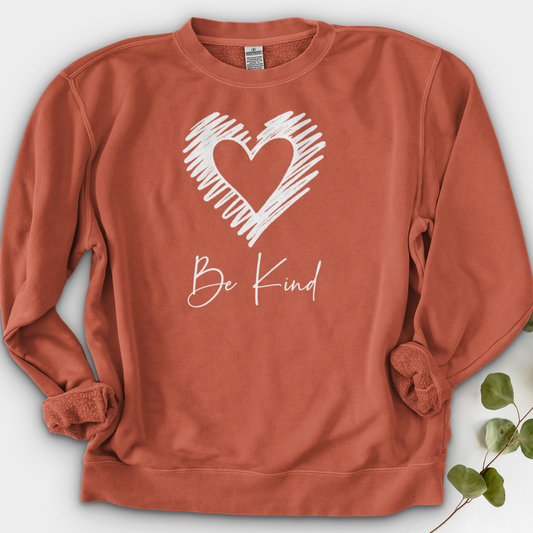 Be Kind Silhouette Crewneck