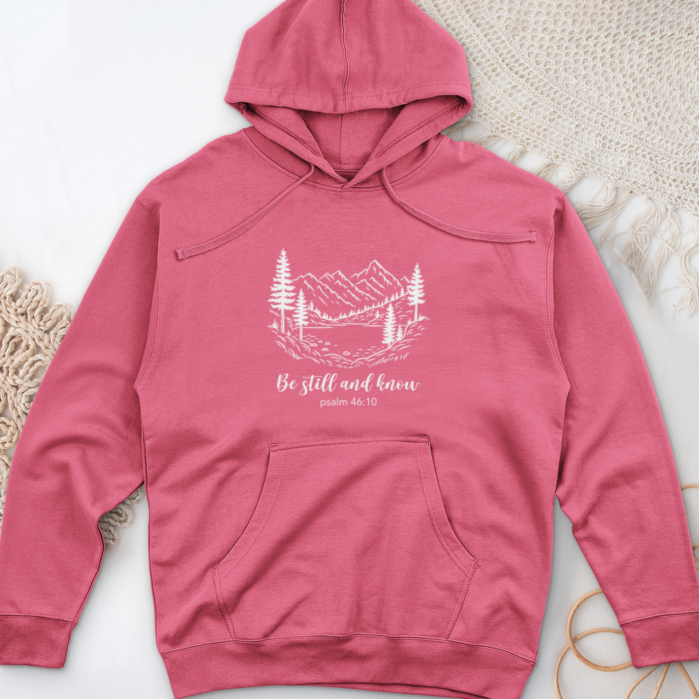 Be Still & Know Midweight Hooded Sweatshirt