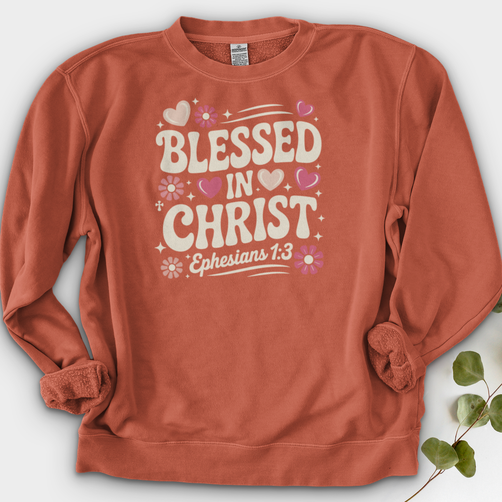 Blessed in Christ Crewneck