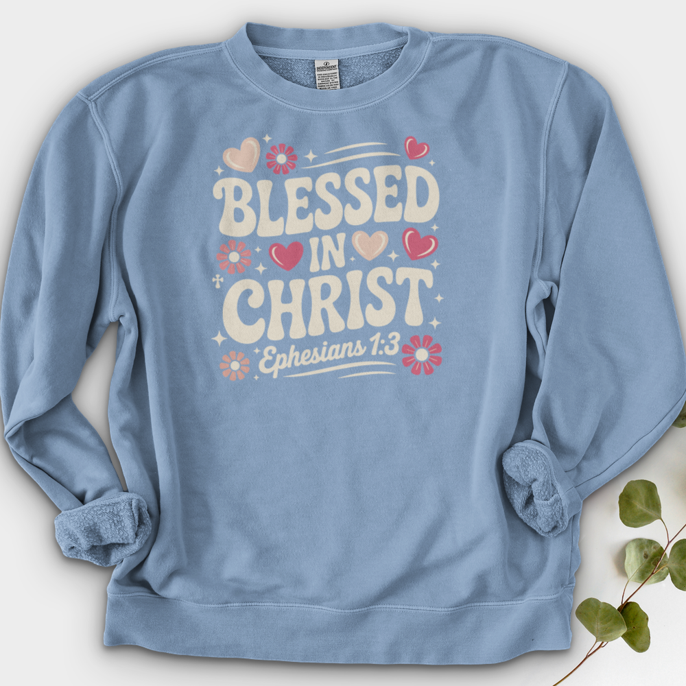 Blessed in Christ Crewneck