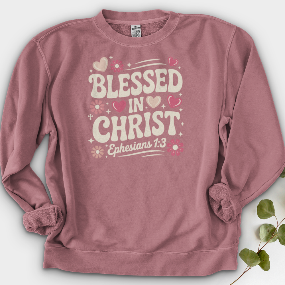 Blessed in Christ Crewneck