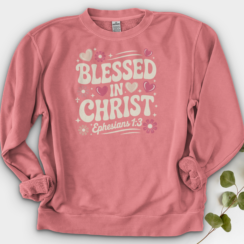 Blessed in Christ Crewneck