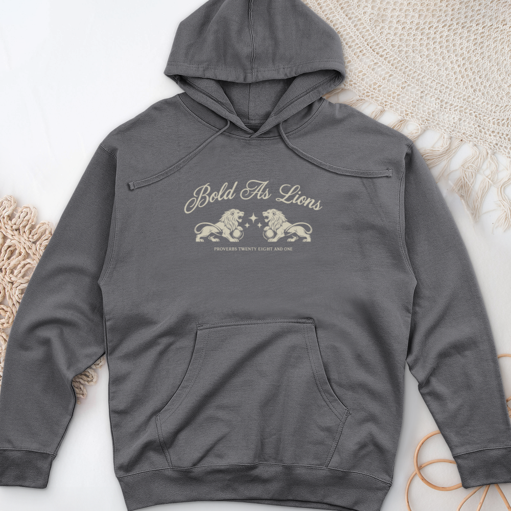 Bold as Lions Midweight Hooded Sweatshirt