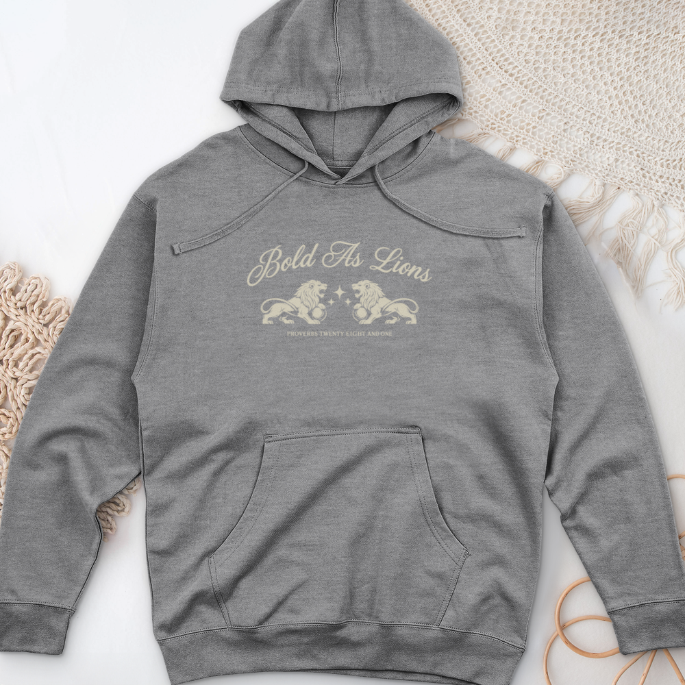 Bold as Lions Midweight Hooded Sweatshirt