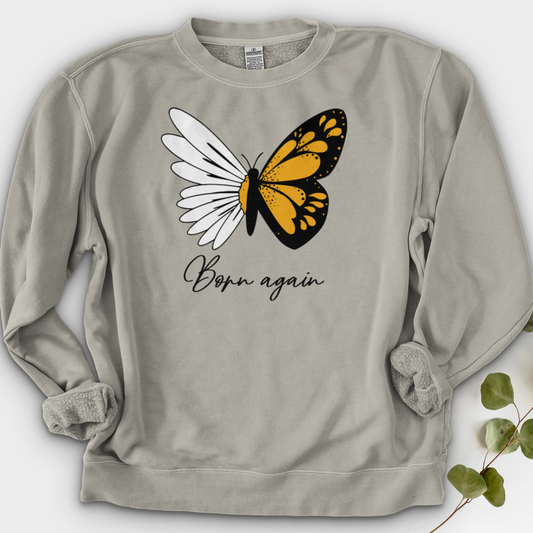 Butterflies And Daisy Crewneck