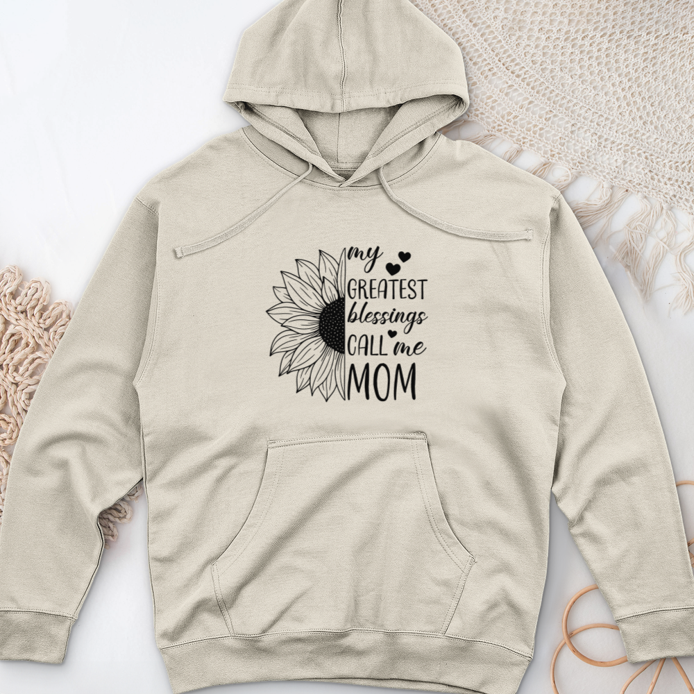 Call Me Mom Midweight Hooded Sweatshirt