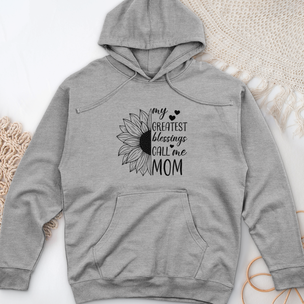 Call Me Mom Midweight Hooded Sweatshirt