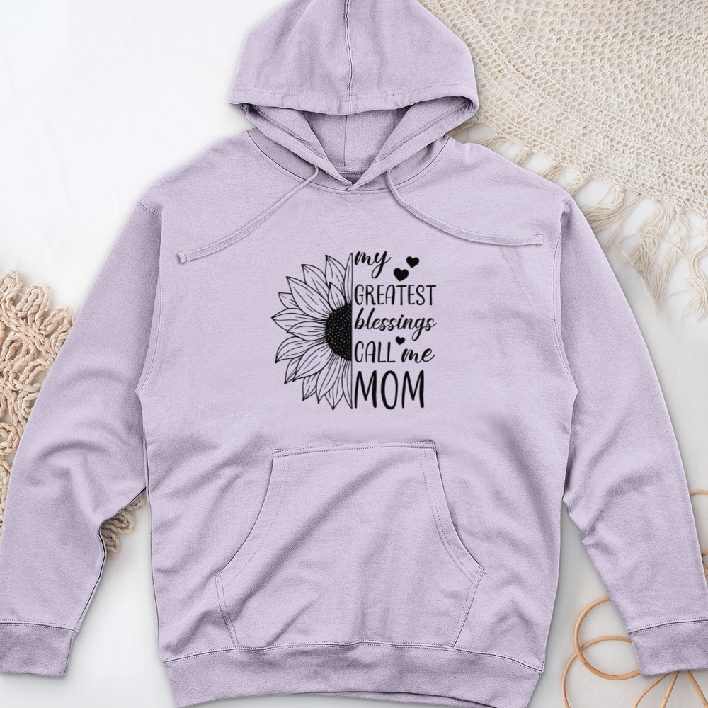 Call Me Mom Midweight Hooded Sweatshirt