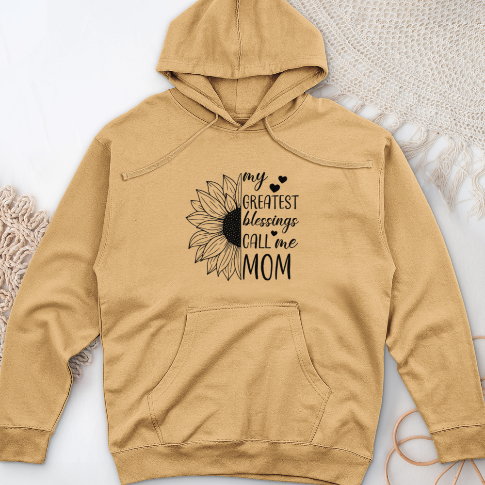 Call Me Mom Midweight Hooded Sweatshirt