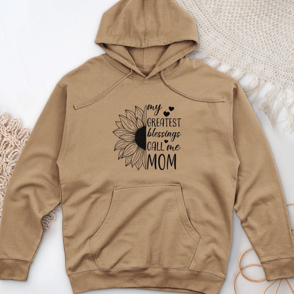 Call Me Mom Midweight Hooded Sweatshirt