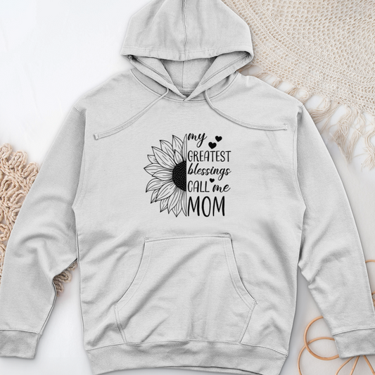 Call Me Mom Midweight Hooded Sweatshirt
