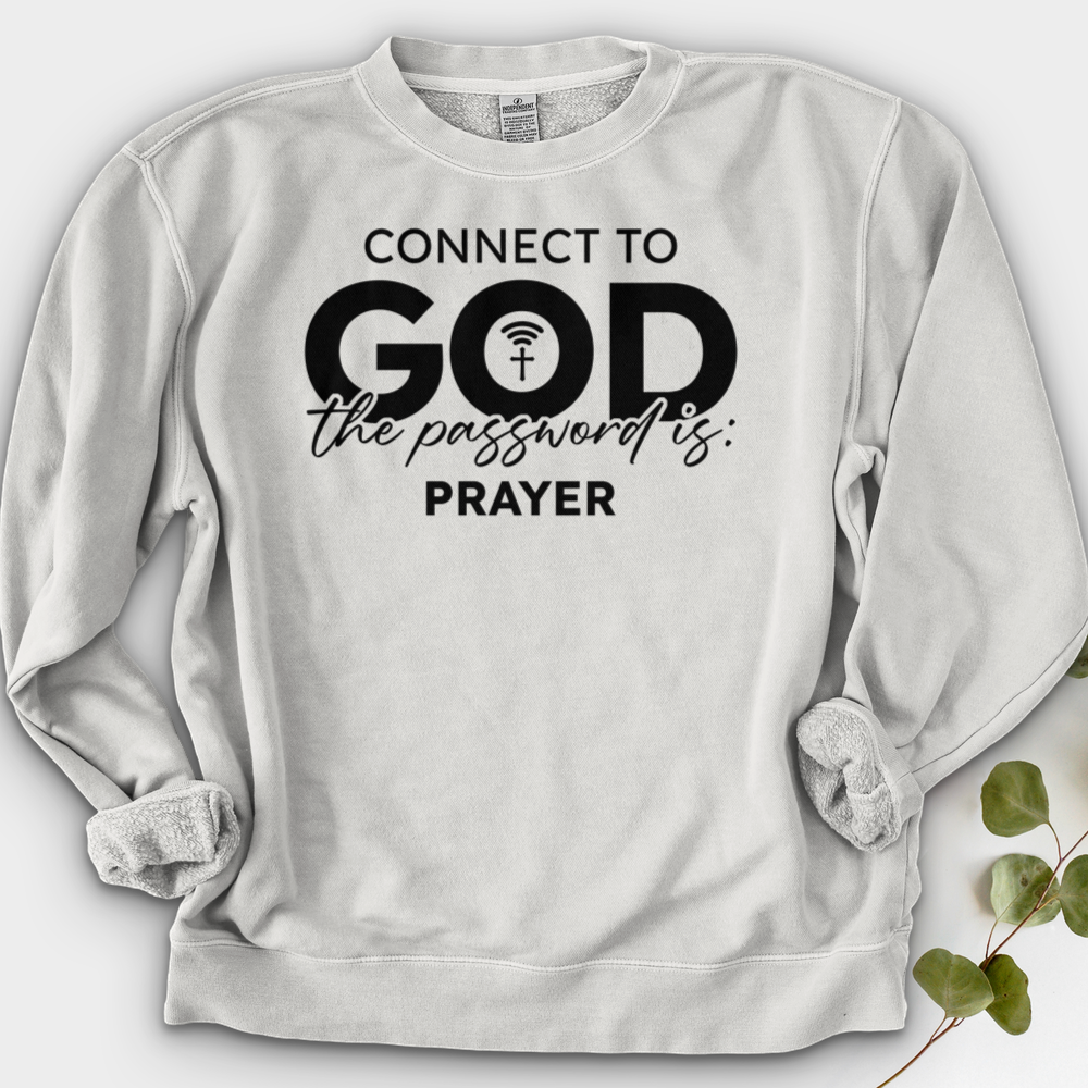 Connect to God Crewneck