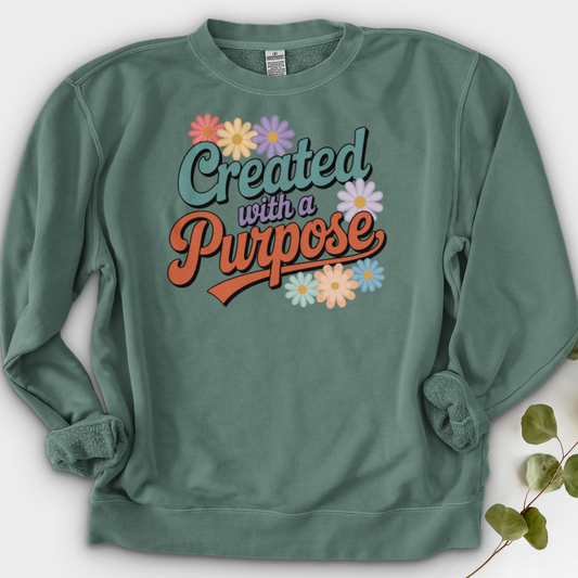Created With A Purpose Crewneck