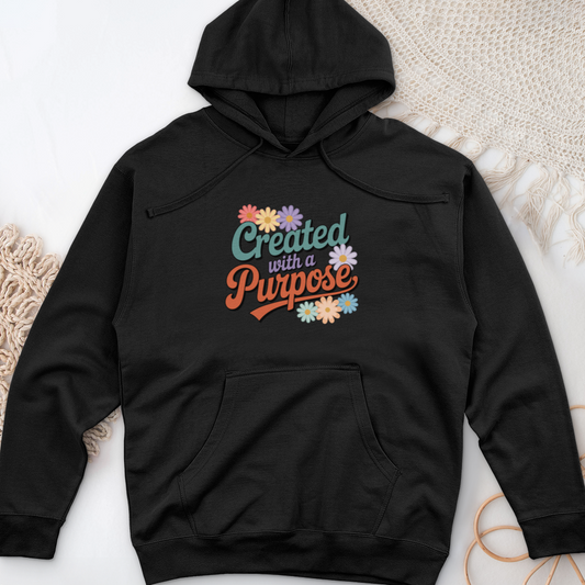 Created With A Purpose Midweight Hooded Sweatshirt