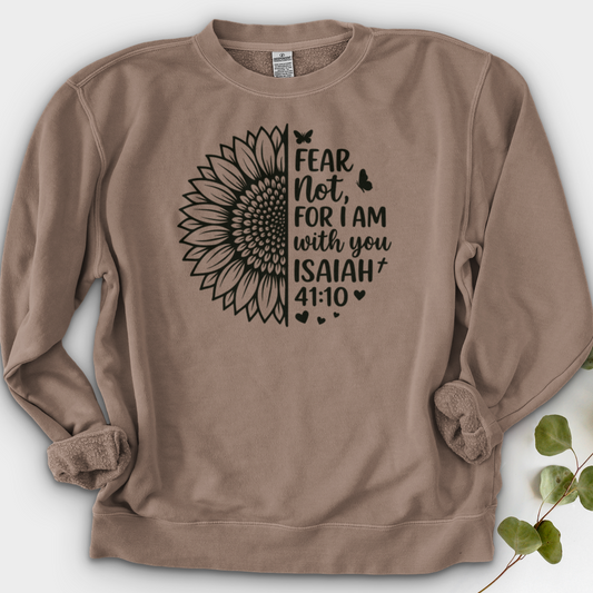 Fear Not For I Am With You Crewneck