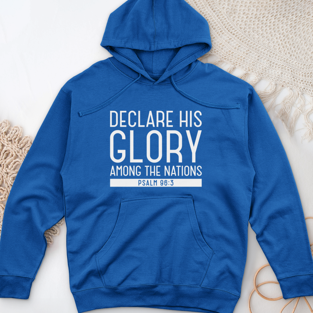 Declare His Glory Midweight Hooded Sweatshirt
