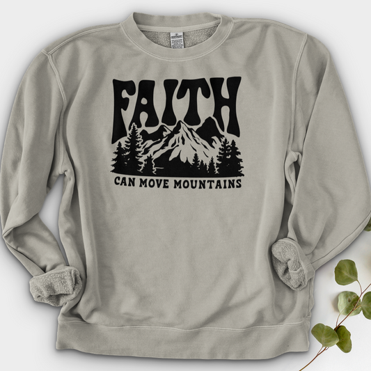 Faith Can Move Mountain Crewneck