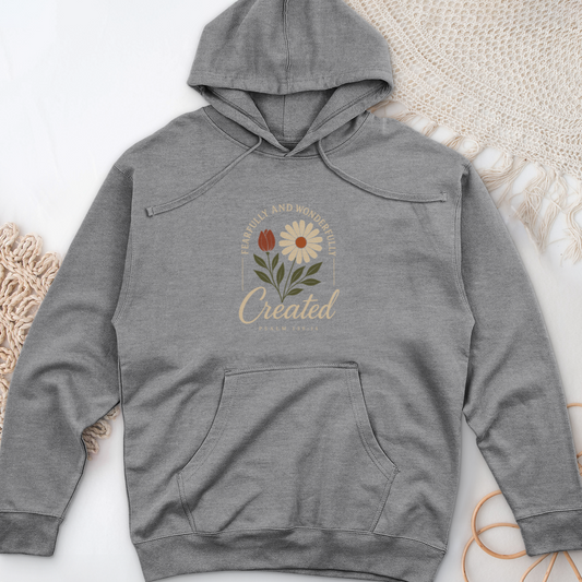 Fearfully and Wonderfully Created Midweight Hooded Sweatshirt