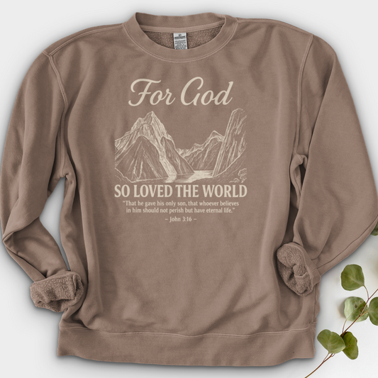 For God So Loved The World Crewneck