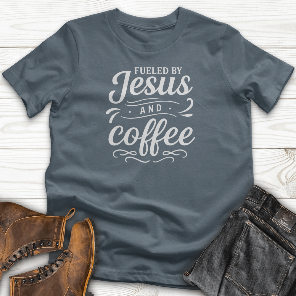 Fueled By Jesus And Coffee T-Shirt