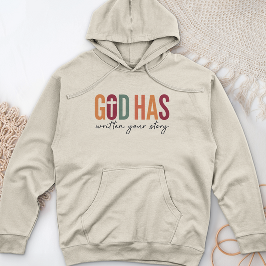 God Has Midweight Hooded Sweatshirt