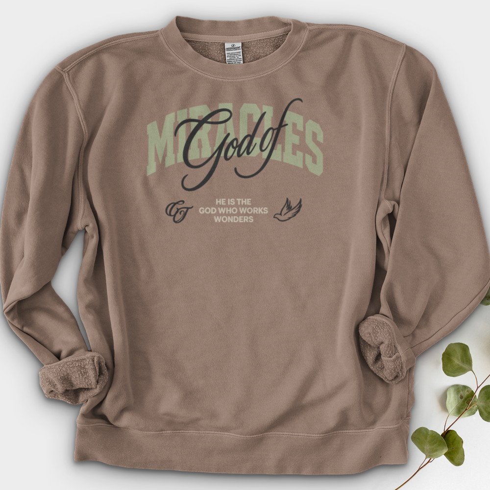 God Of Miracles Crewneck