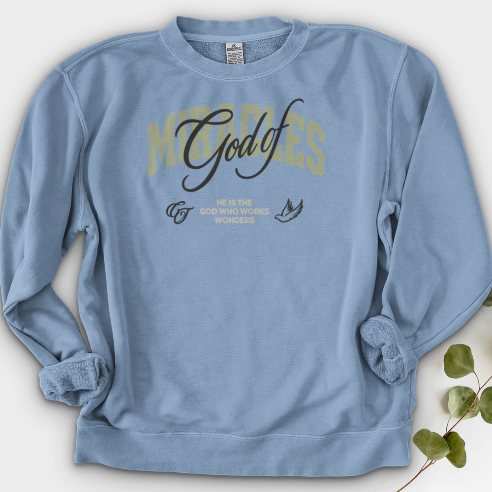 God Of Miracles Crewneck