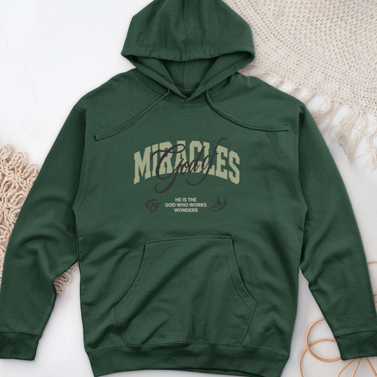 God Of Miracles Midweight Hooded Sweatshirt