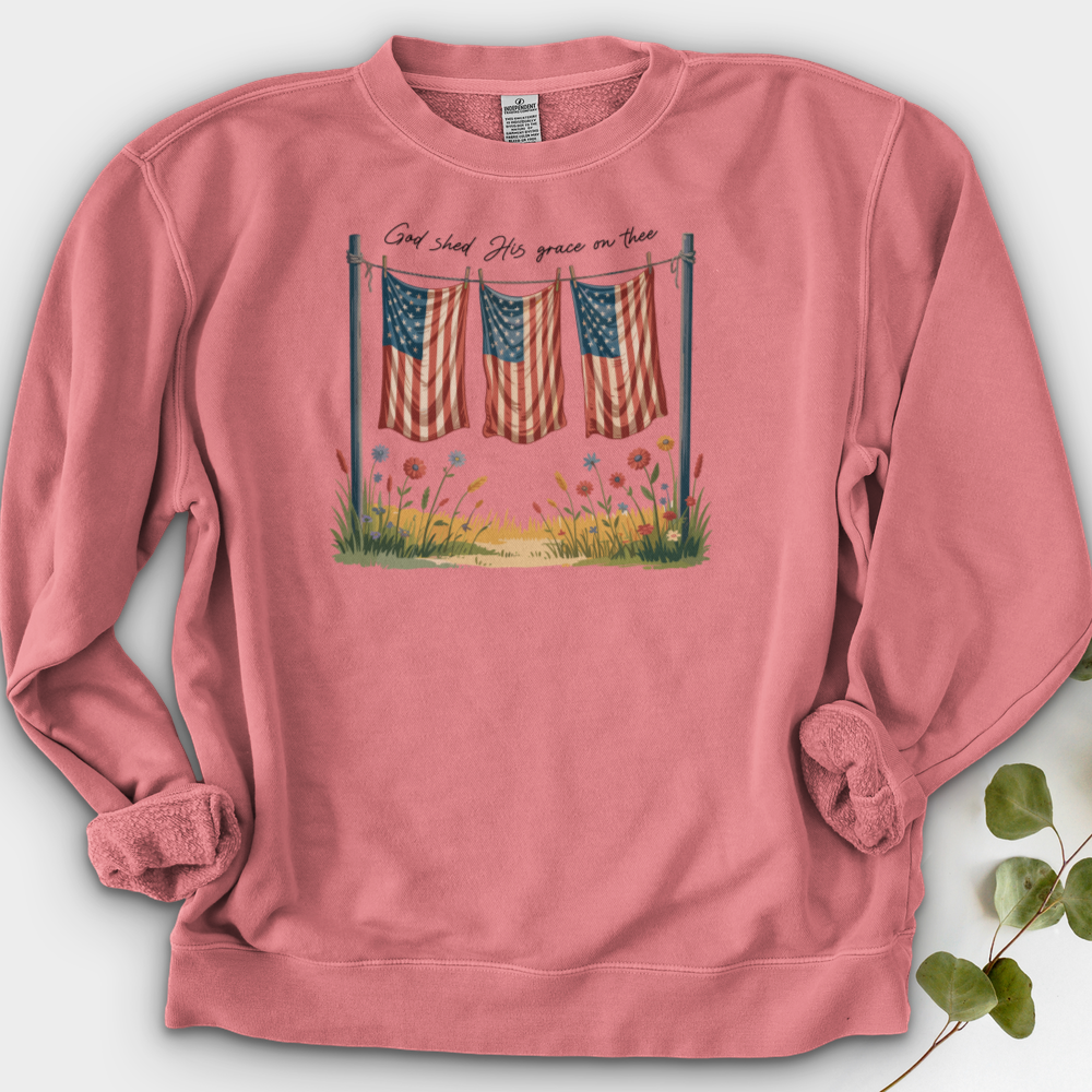 God Shed His Grace on Thee Crewneck