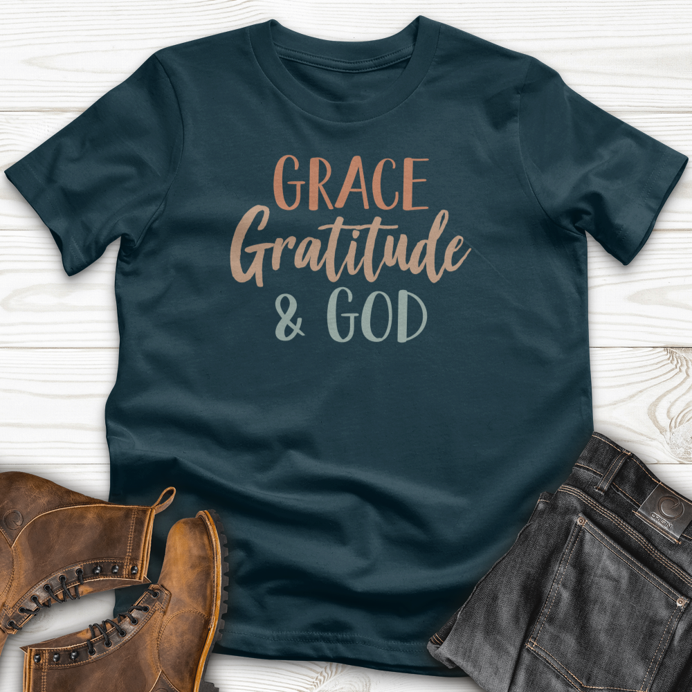 Grace Gratitude and God T-Shirt