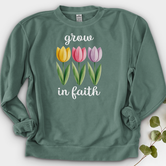 Grow In Faith Crewneck