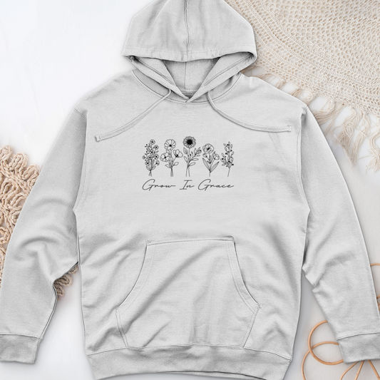 Grow In Grace Midweight Hooded Sweatshirt