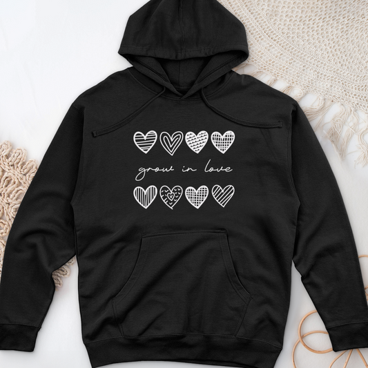 Grow In Love Midweight Hooded Sweatshirt