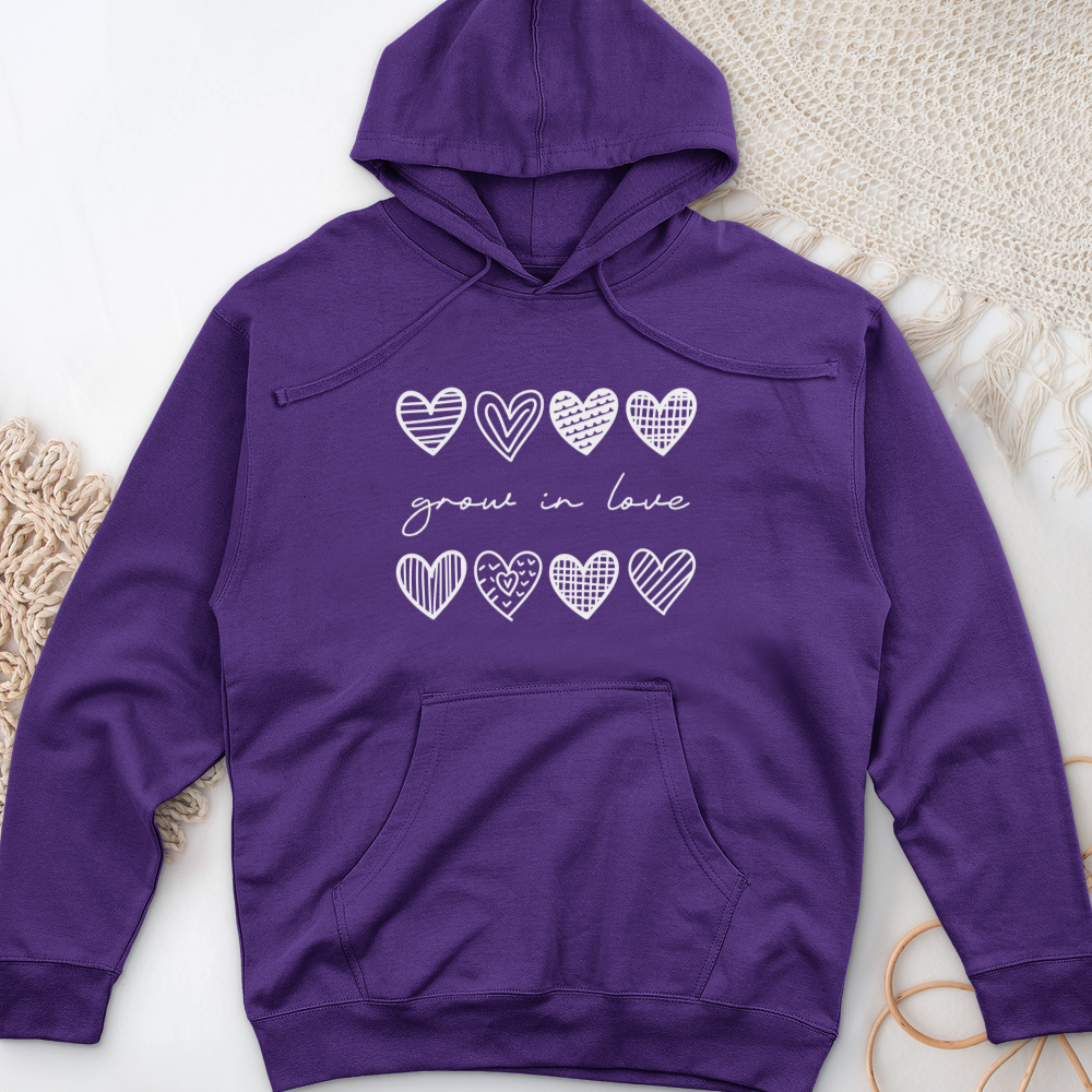 Grow In Love Midweight Hooded Sweatshirt