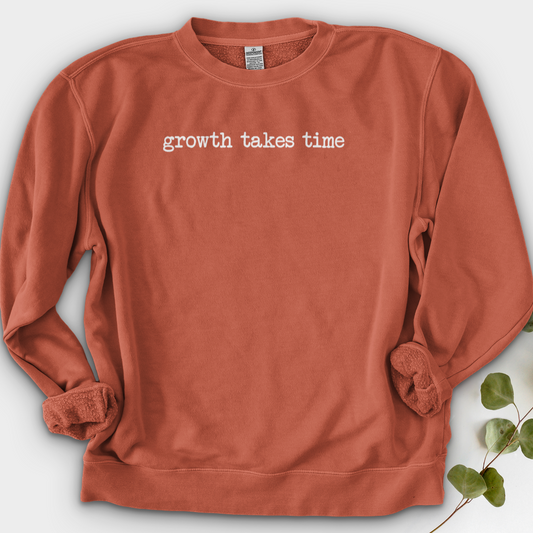 Growth Takes Time Crewneck
