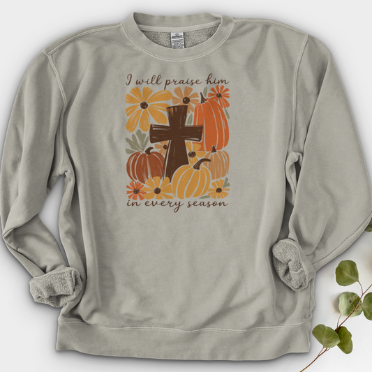 I Will Praise Him Crewneck