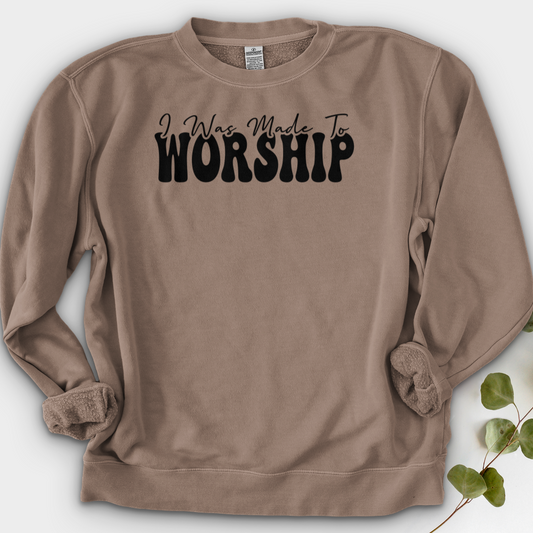 I was Made to Worship Crewneck