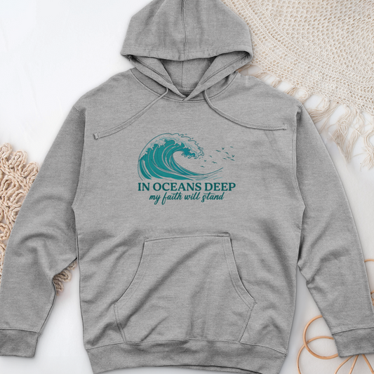 In Oceans Deep Midweight Hooded Sweatshirt