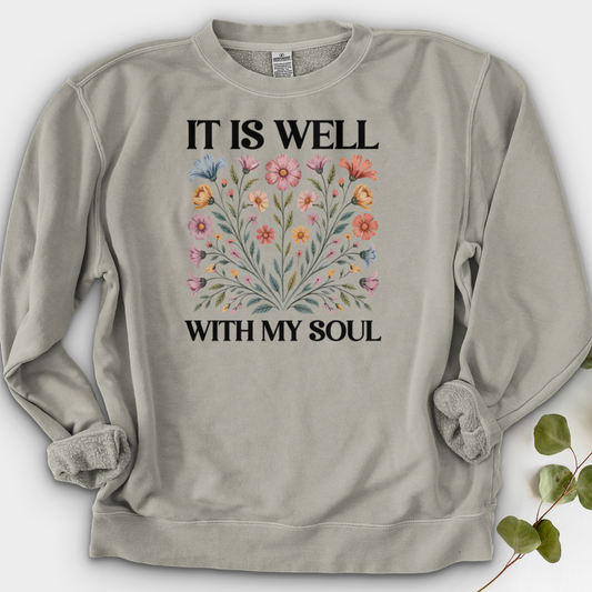It Is Well With my Soul Crewneck