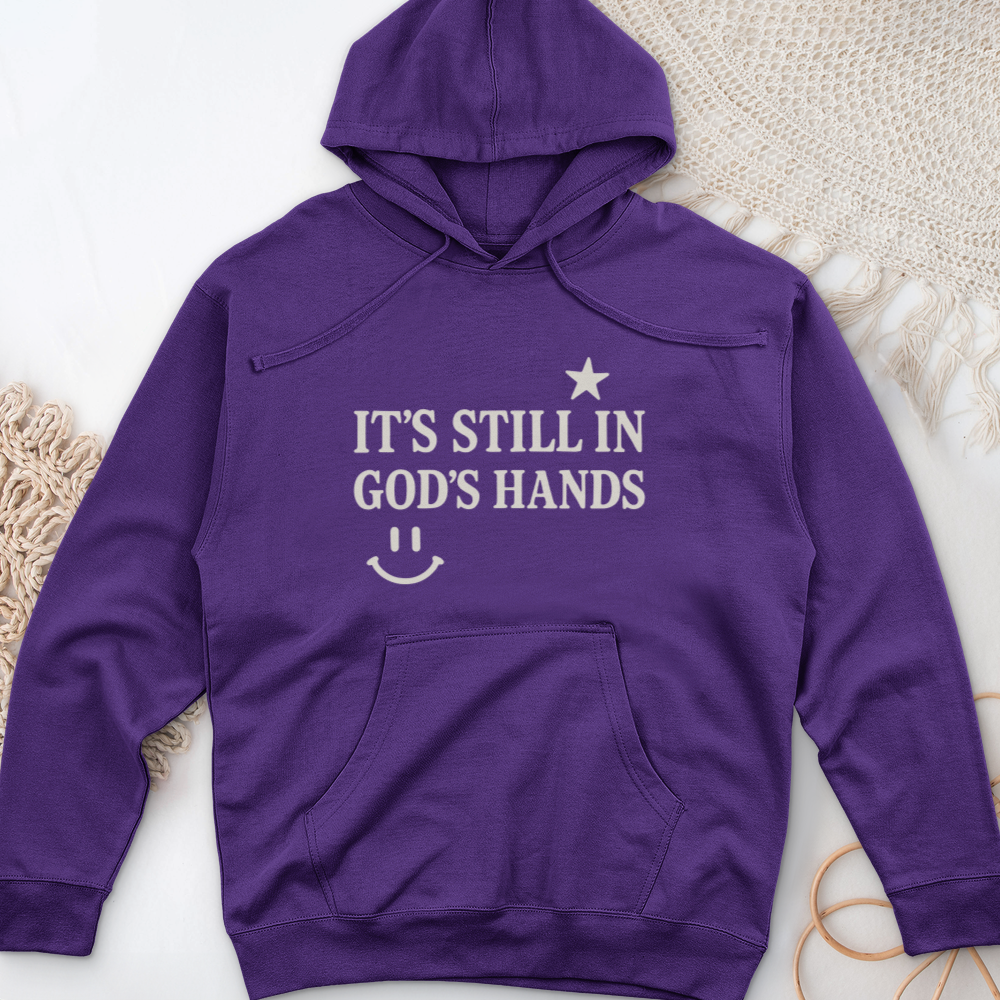 It's still in God's Hand Midweight Hooded Sweatshirt