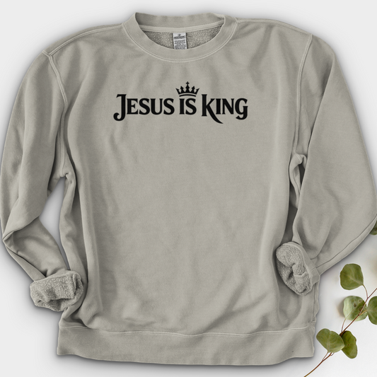 Jesus Is King Crewneck
