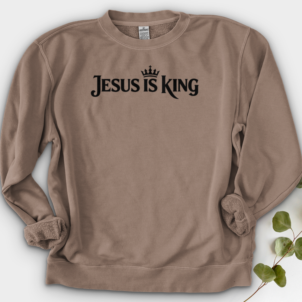 Jesus Is King Crewneck