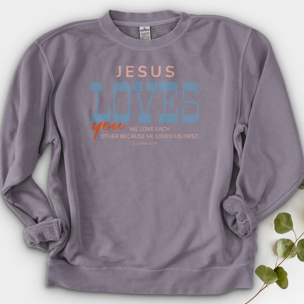 Jesus Loves You Crewneck