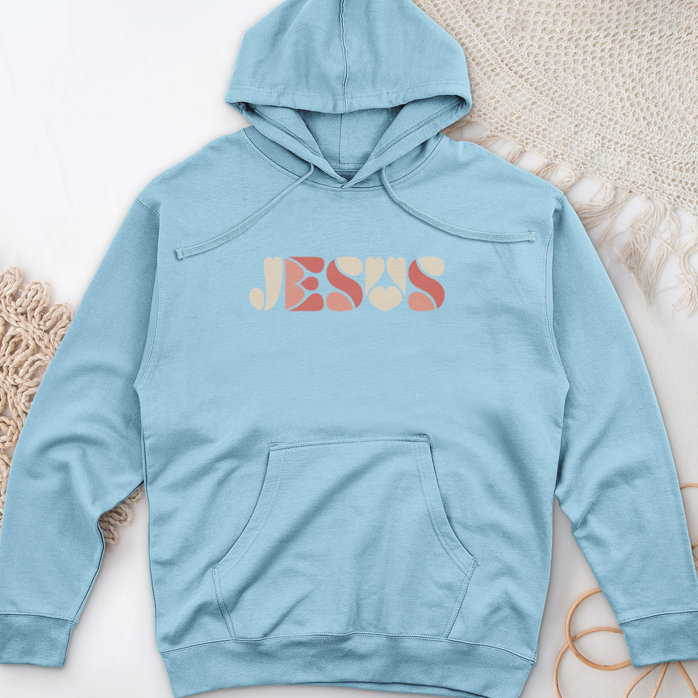 Jesus Midweight Hooded Sweatshirt