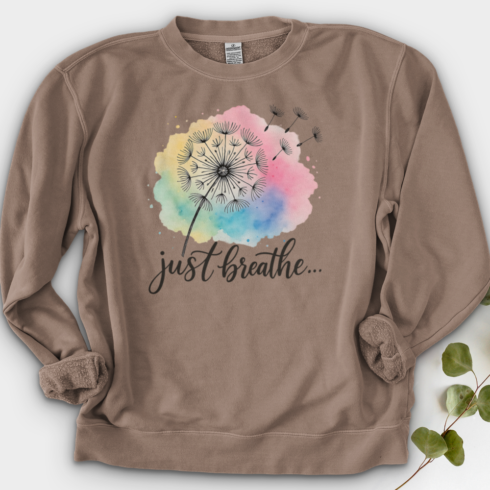 Just Breathe Crewneck