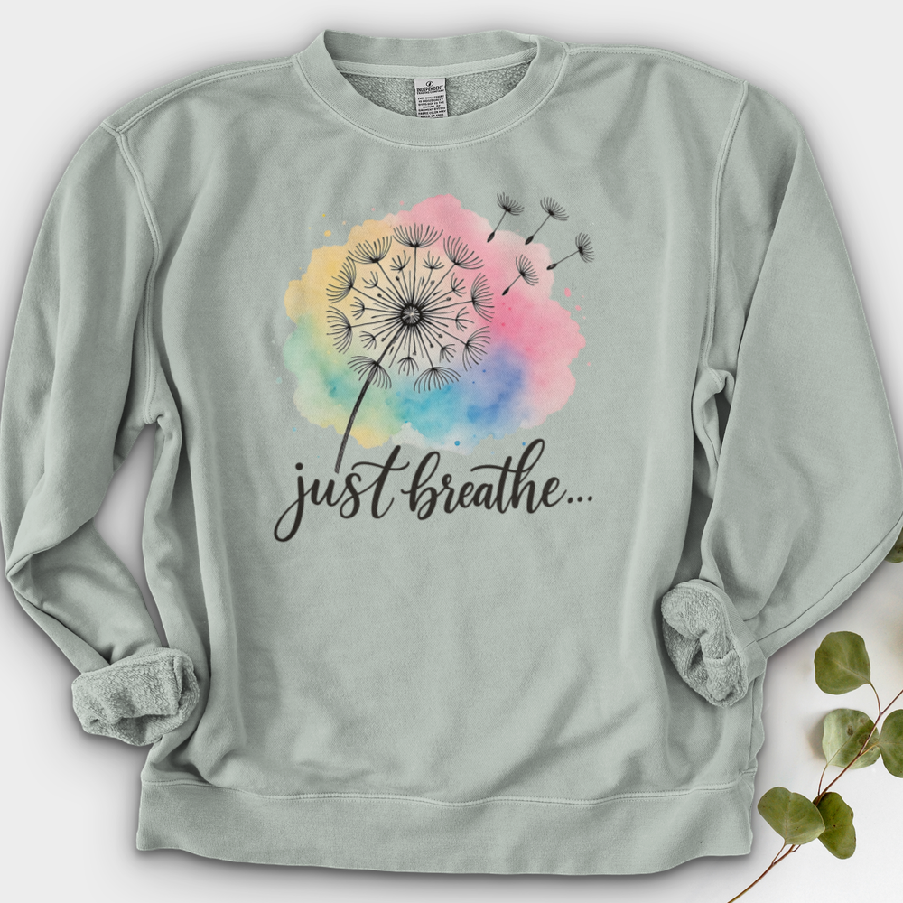 Just Breathe Crewneck