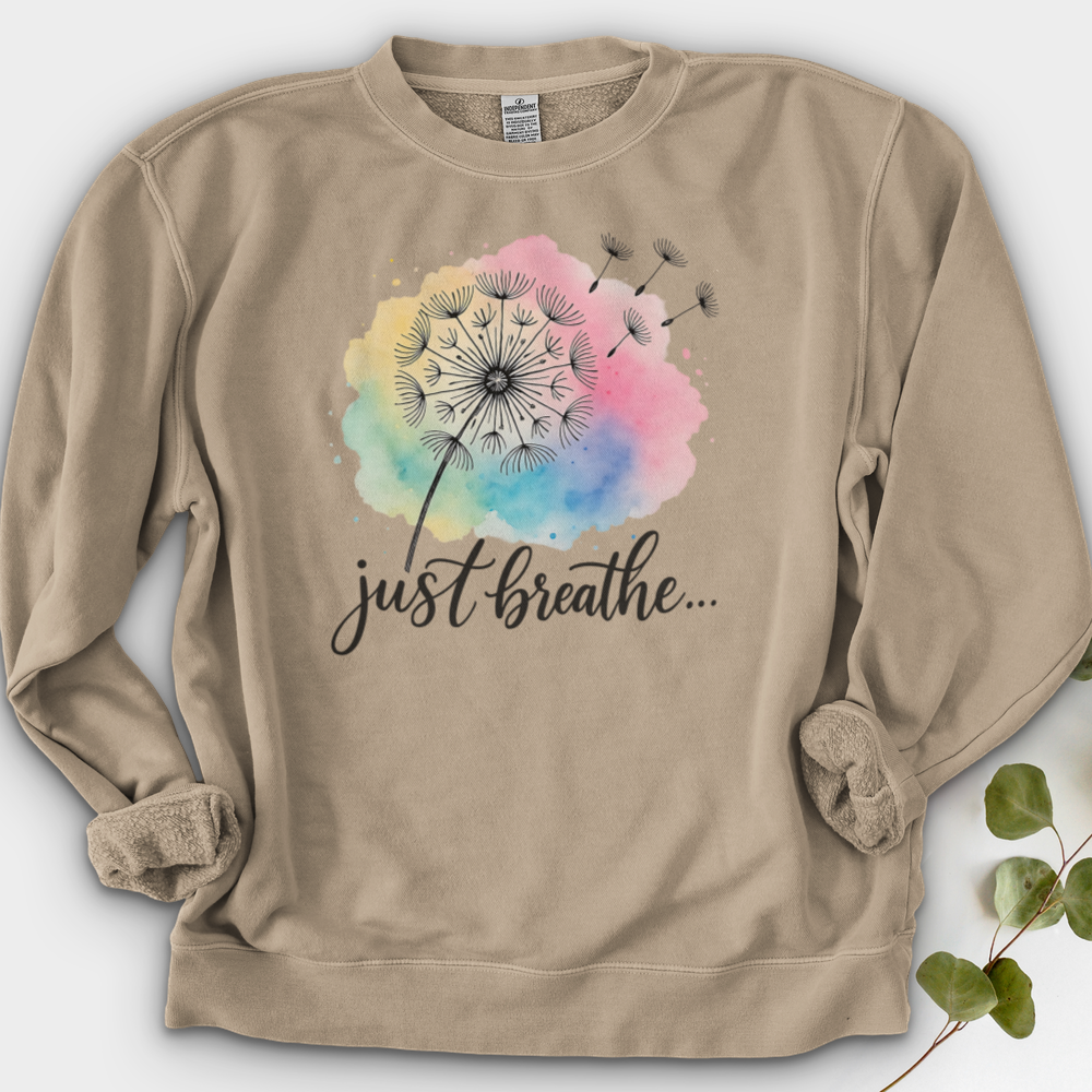 Just Breathe Crewneck