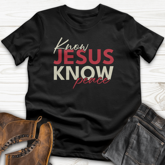 Know Jesus Know Peace T-Shirt