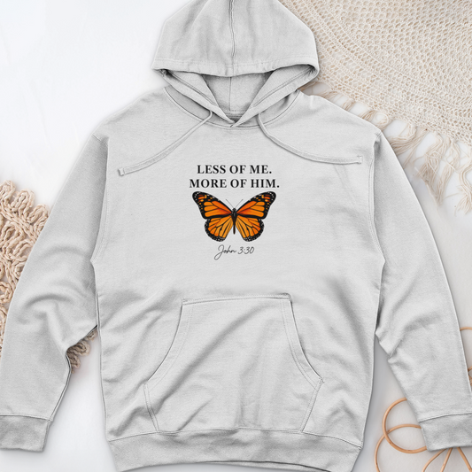 Less Of Me More Of Him Midweight Hooded Sweatshirt
